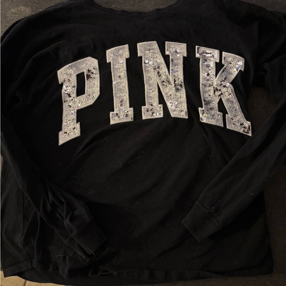 PINK Victoria's Secret Black Top